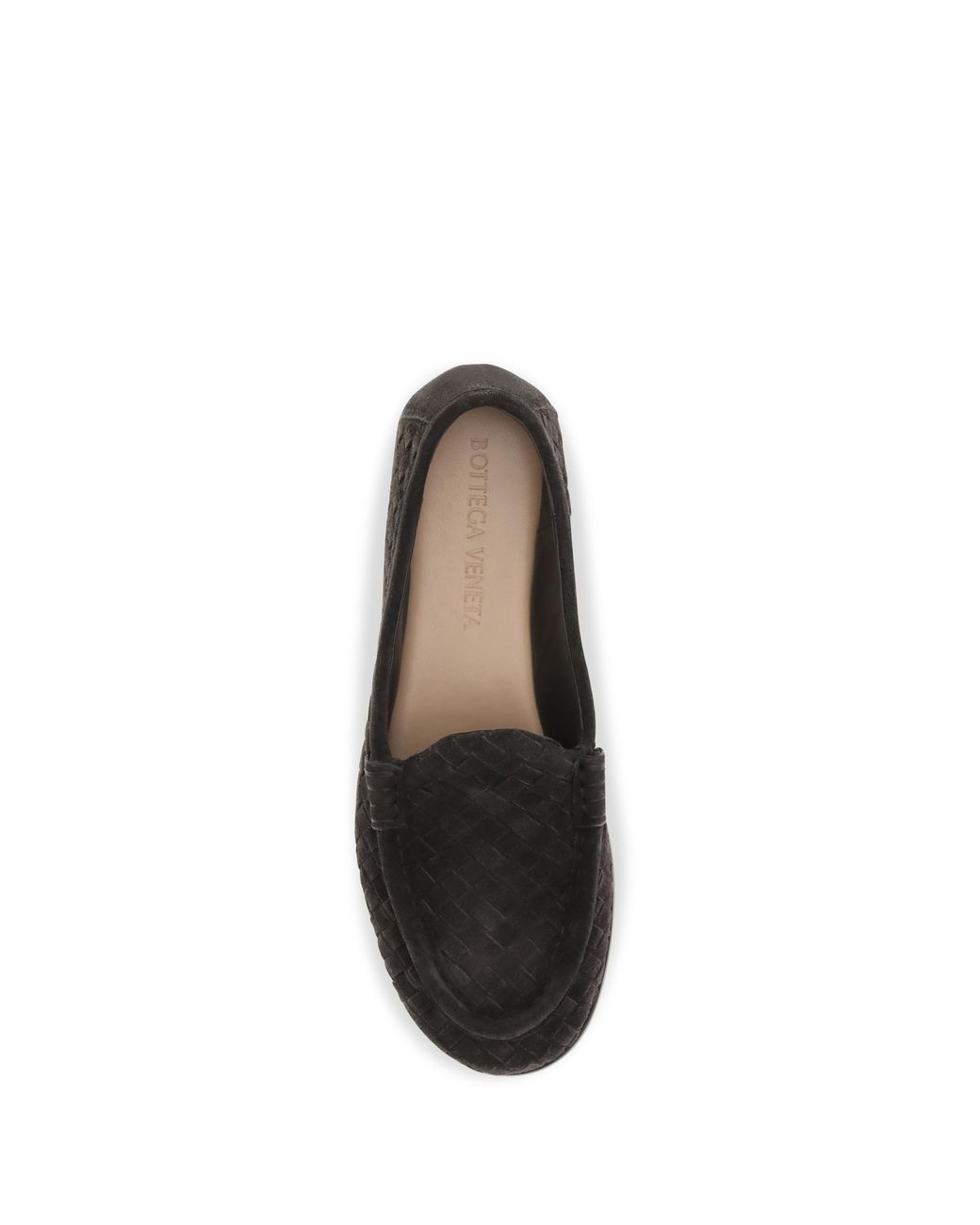 Bottega Veneta Black Silenzio Intrecciato Loafers