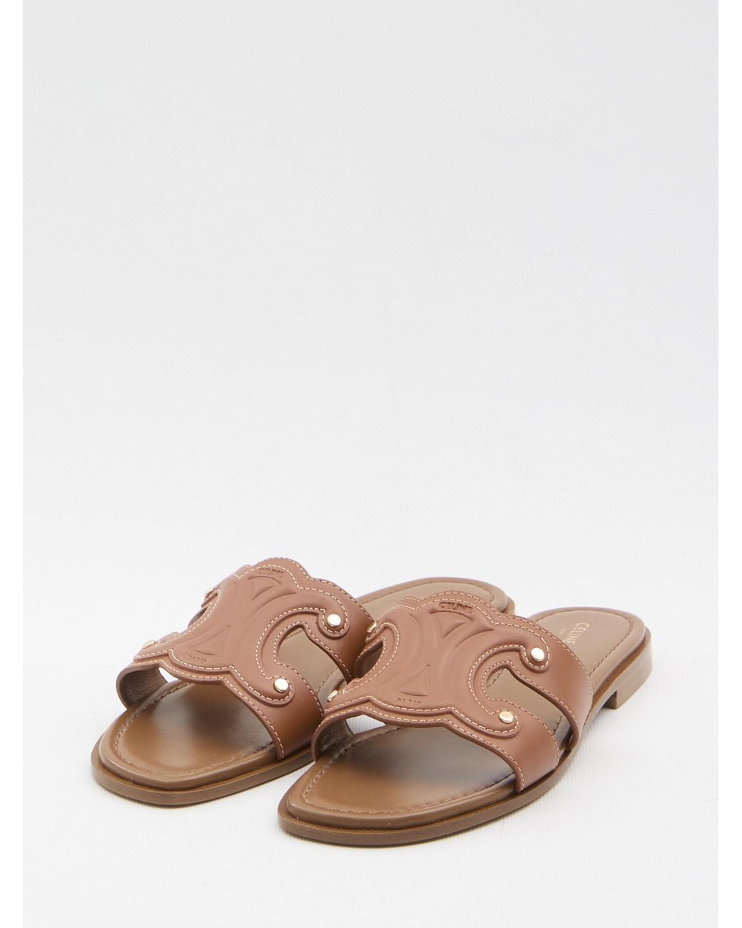 Céline Brown Triomphe Mule 15