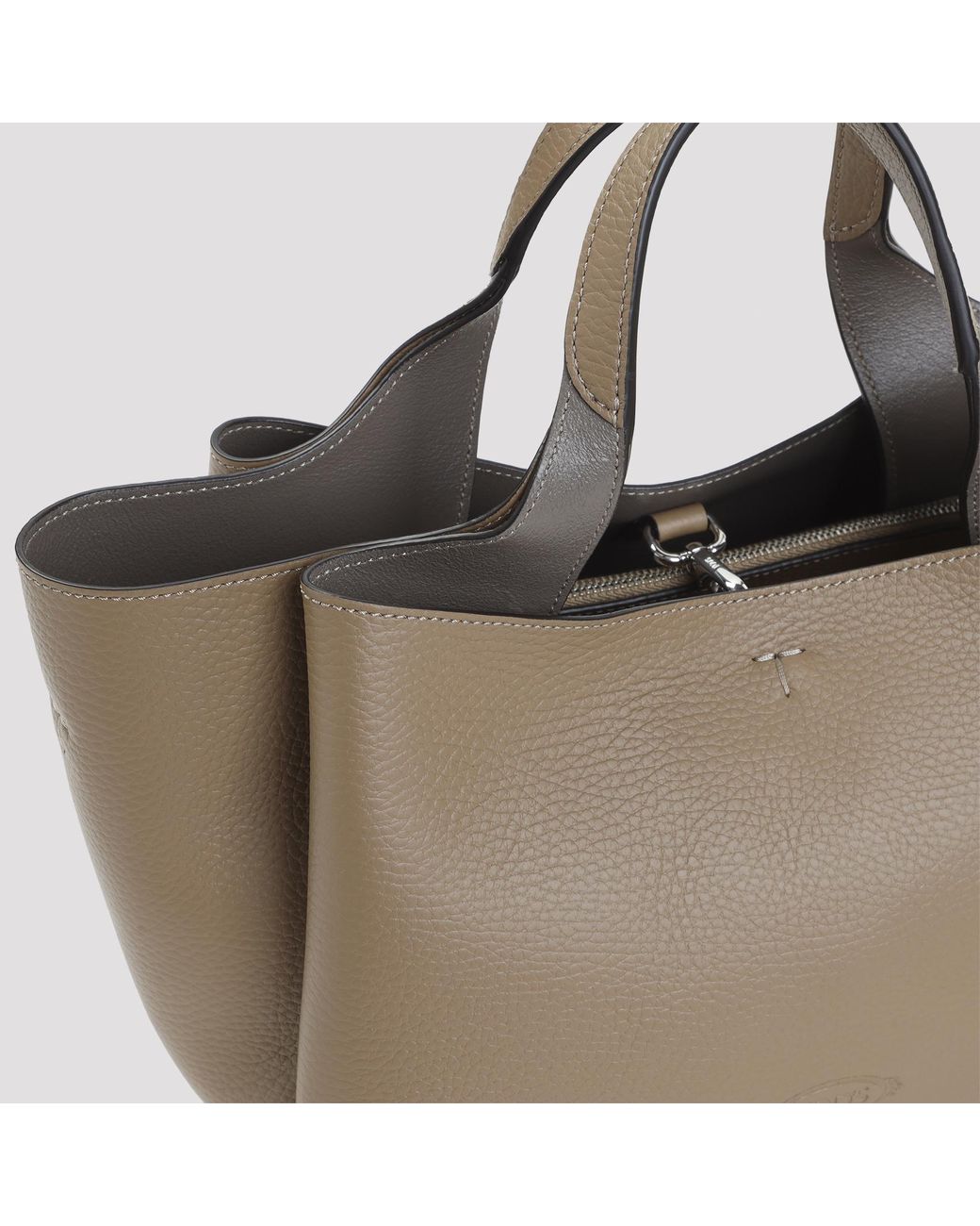 Tod's Natural Cappuccino Argilla Apa Mini Bag