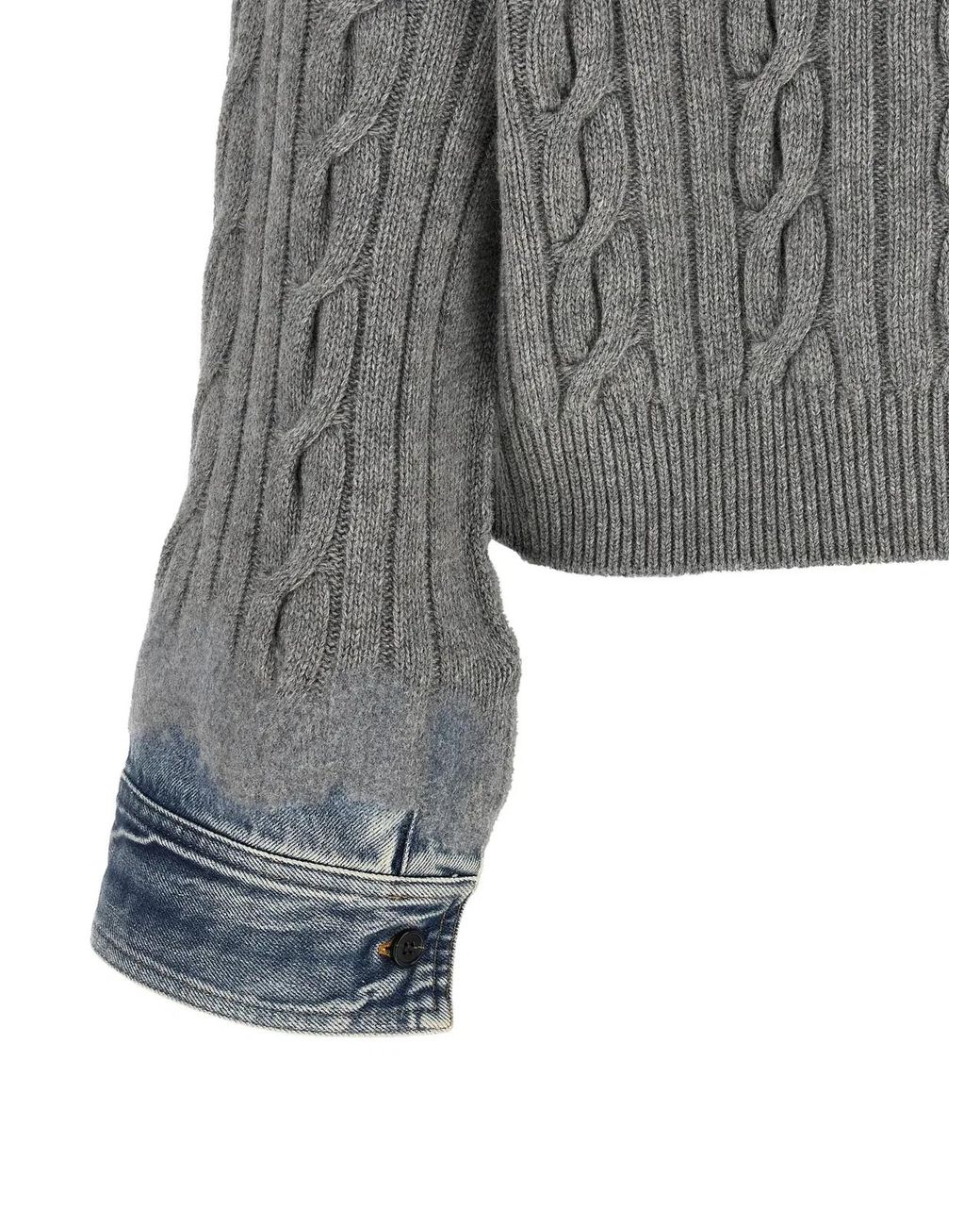 Haikure Gray 'Karine Pollock' Sweater