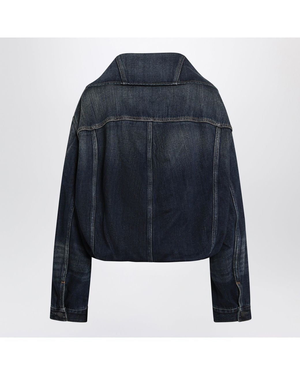 Acne Blue Dark Faded Denim Jacket