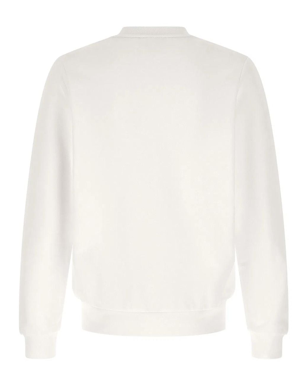 Lacoste White 'Coccodrillo' Sweatshirt for men