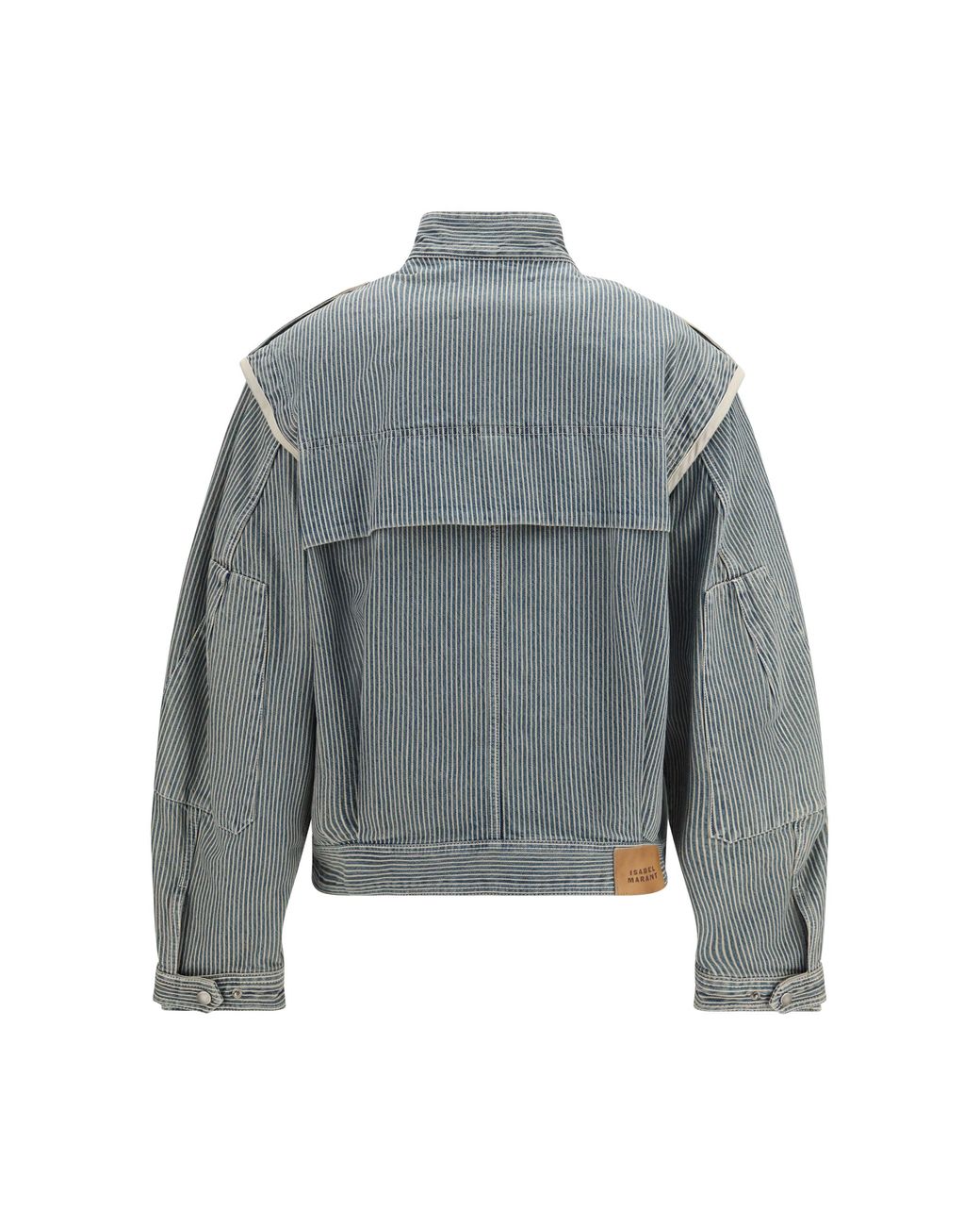 Isabel Marant Gray Marant Etoile Edany Cotton Twill Jacket