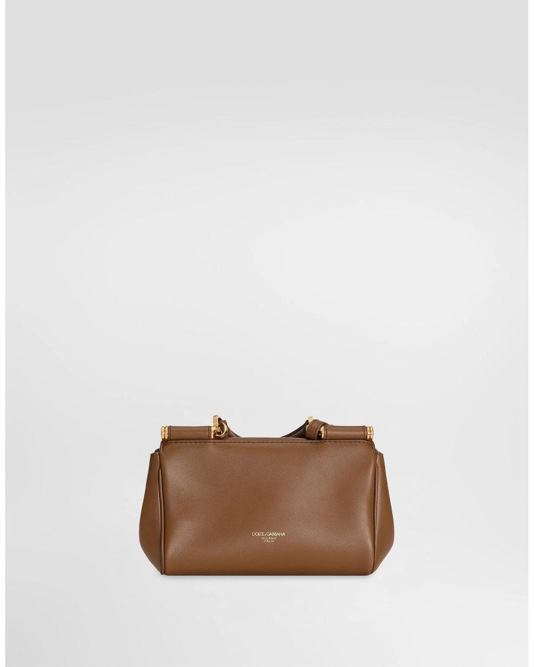 Dolce & Gabbana Brown Dolce & Gabbana Mini My Sicily Handbag