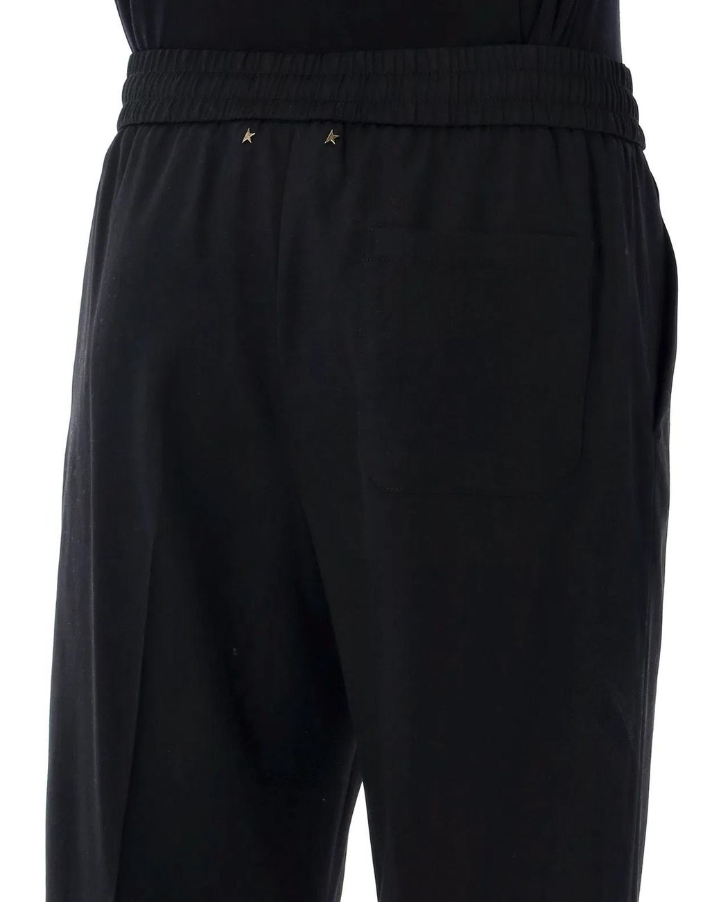 Golden Goose Deluxe Brand Black Lennon Jogging Pants for men