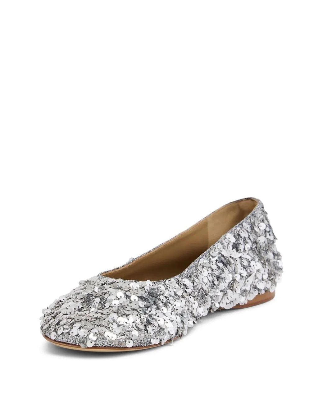 Rabanne White Ballerina Stretch Fabric Sequin
