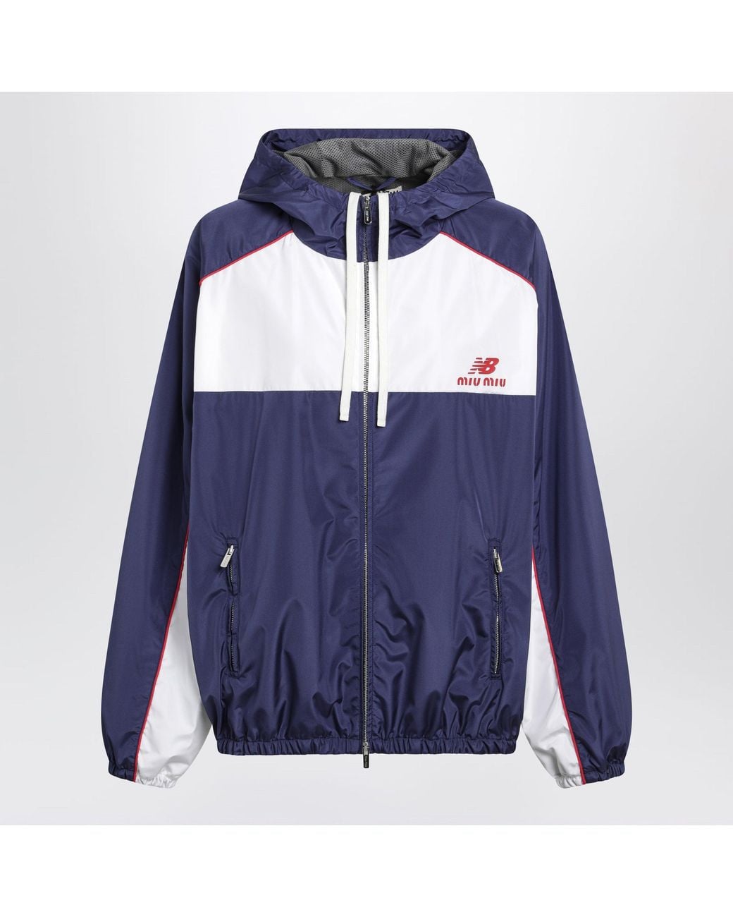 Miu Miu X New Balance Blue Royal/ Hooded Jacket