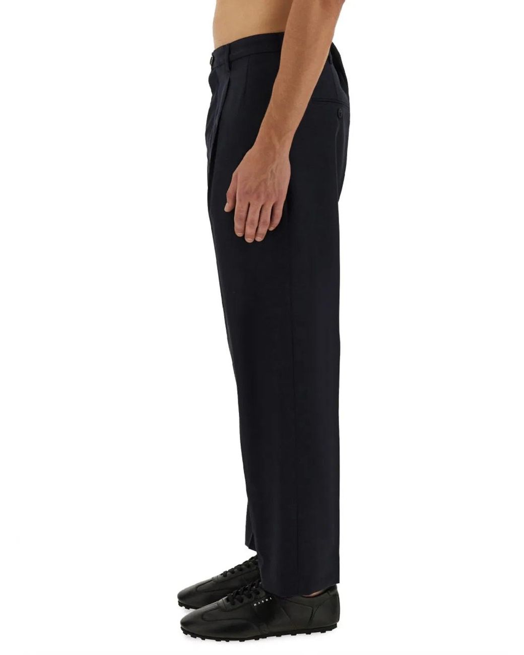 Marni Black Wool Pants for men