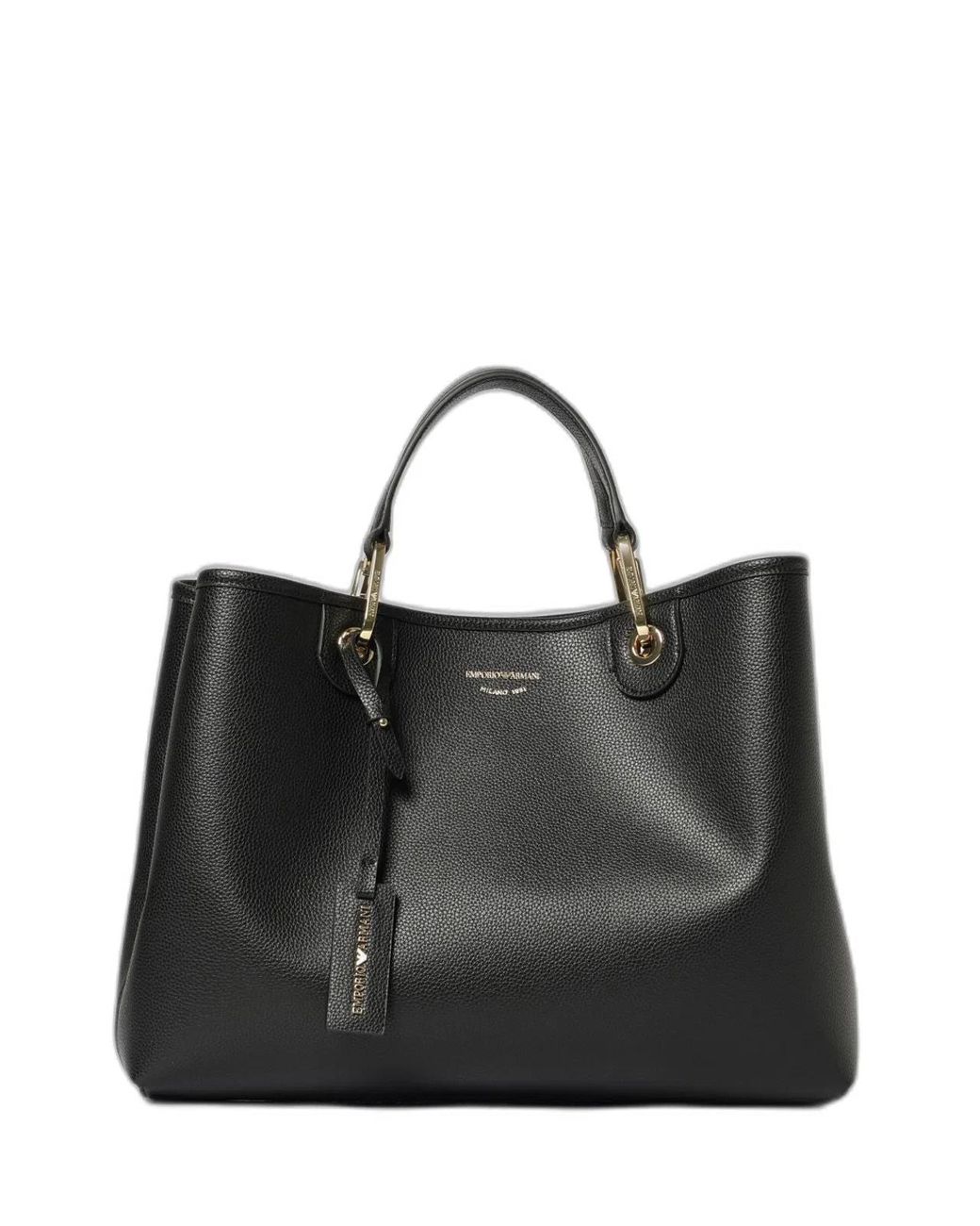 Emporio Armani Black Shopping Bag