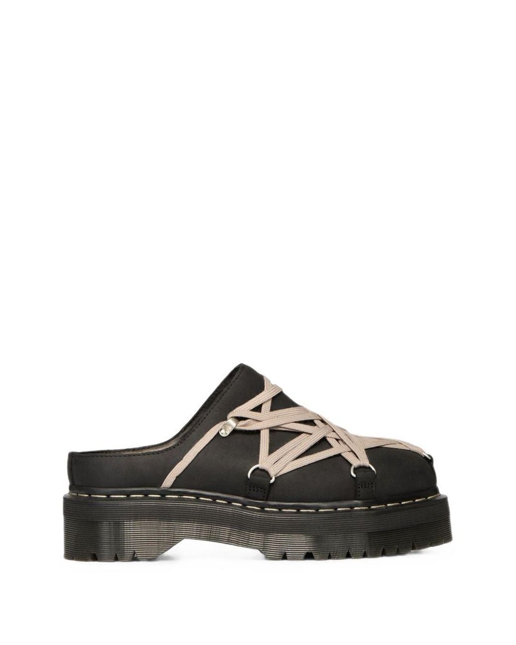 Dr. Martens Black Rick Owens X Dr Martens Quad Leather Boots