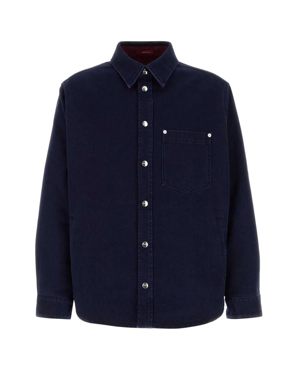 Gucci Blue Denim Tops for men