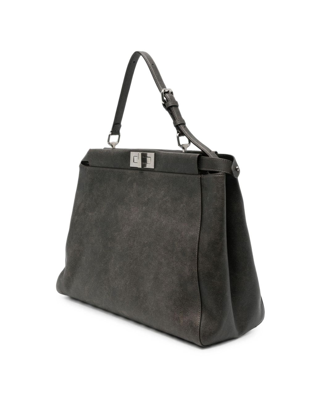 Fendi Black Large Peekaboo Tote Bag for men