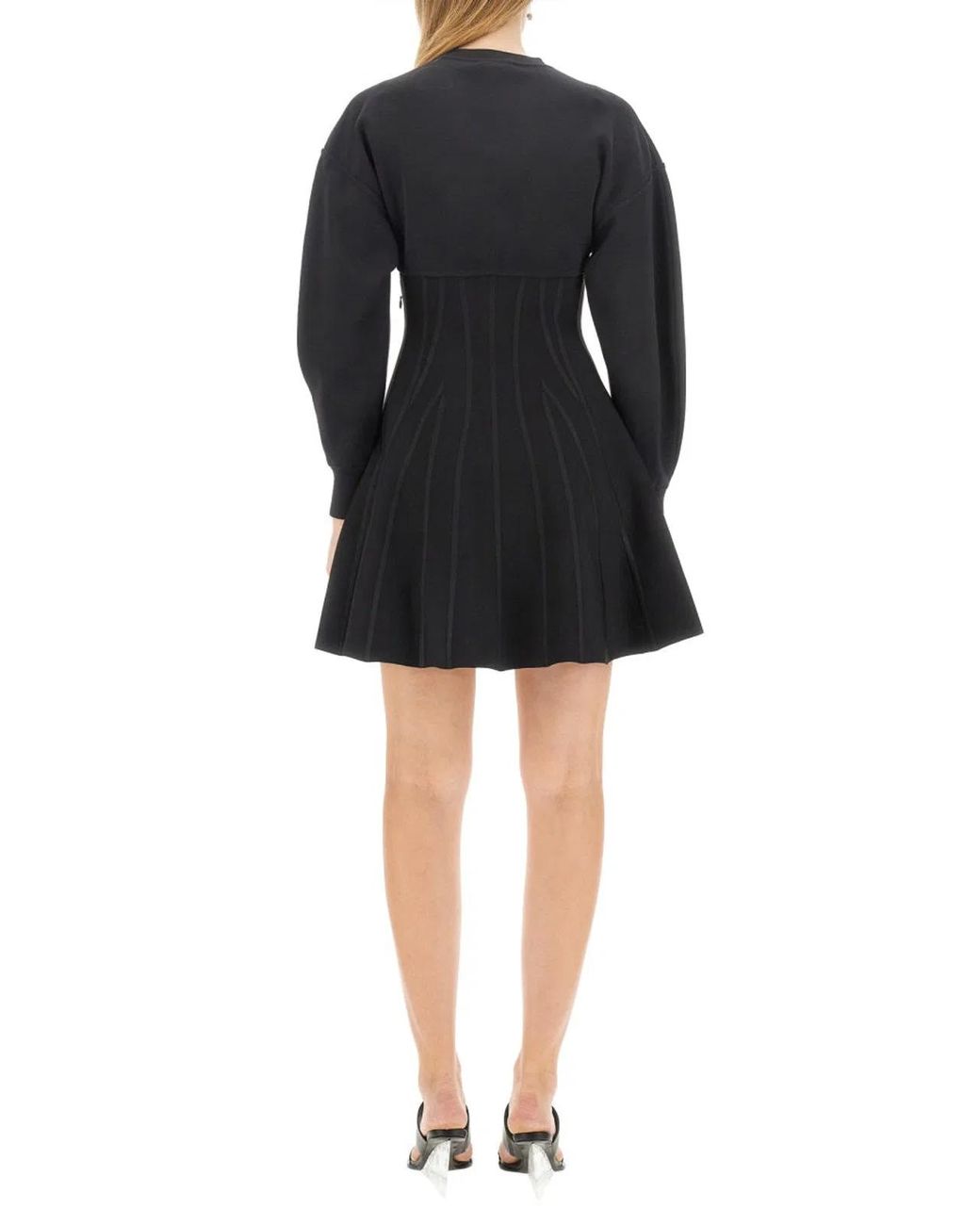 McQueen Black Mini Dress