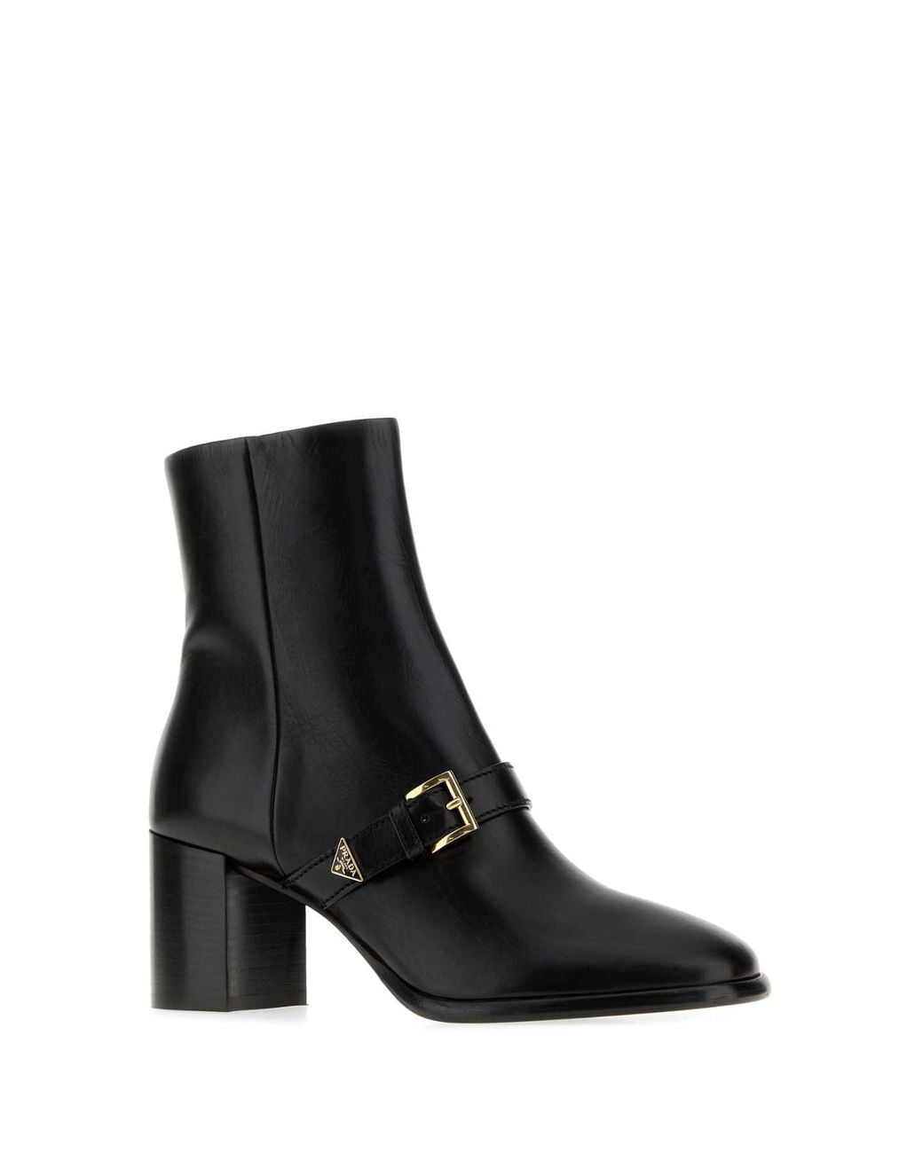 Prada Black Tronchetti Boots