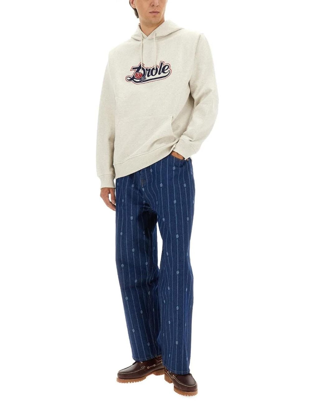 Drole de Monsieur Natural Drôle Rose Sweatshirt for men
