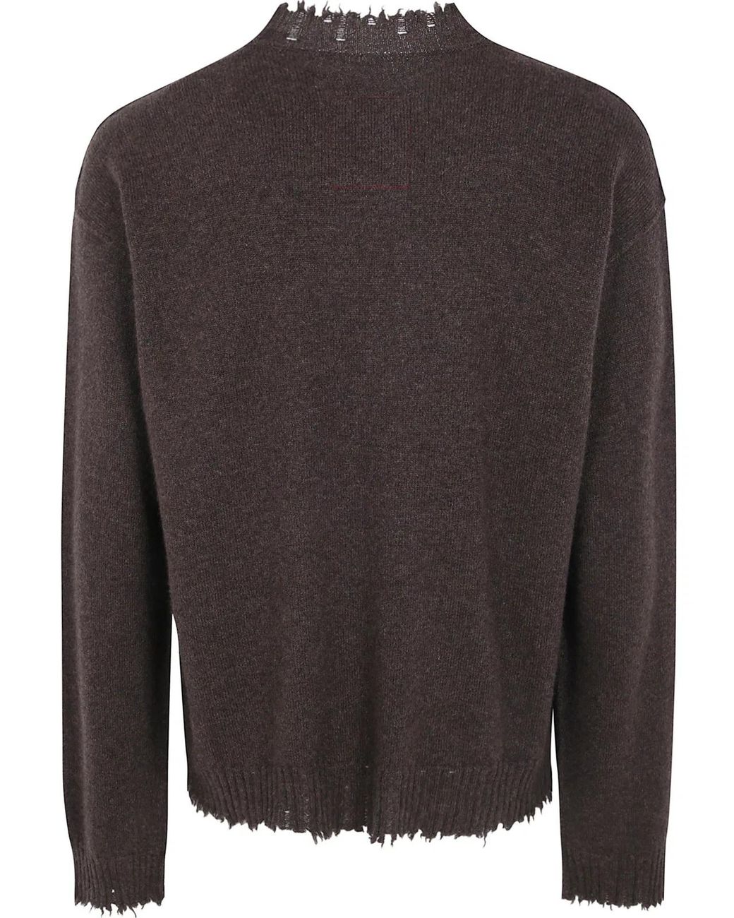 Uma Wang Brown "Plain Ws" Round Neck Top for men
