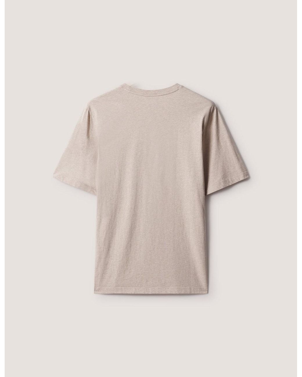 Maison Kitsuné Natural Maison Kitsuné Fox Head Regular Tee Shirt for men