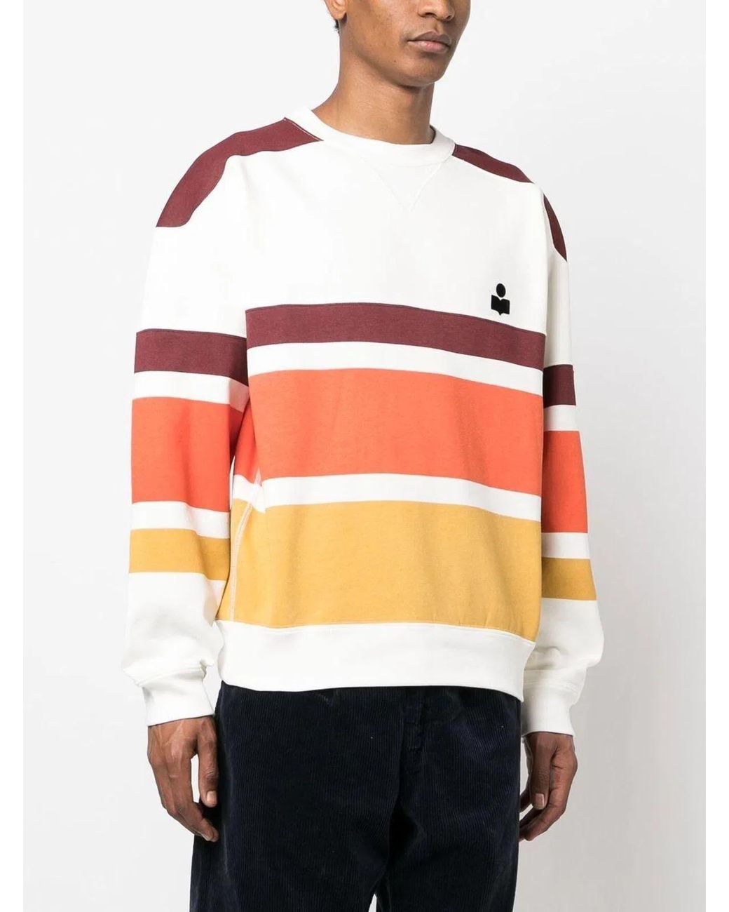 Isabel Marant Orange Meyoan Crewneck for men