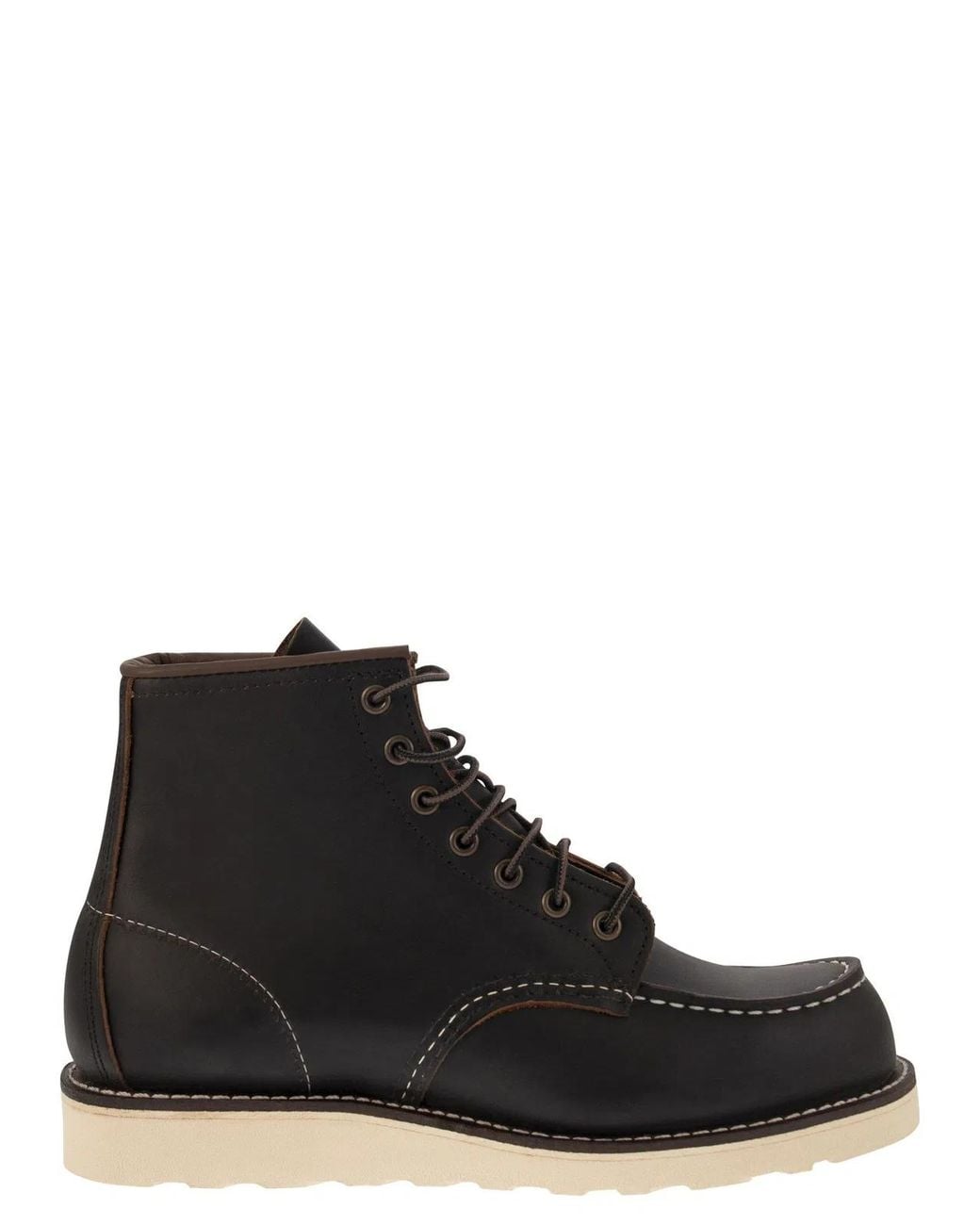 Red Wing Black Classic Moc for men