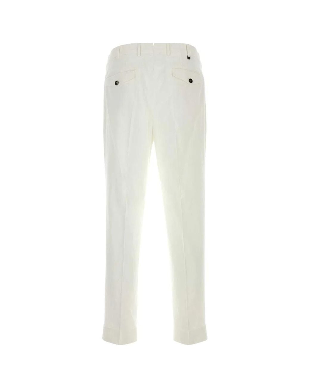 PT Torino White Pantalone Carrot_2P for men