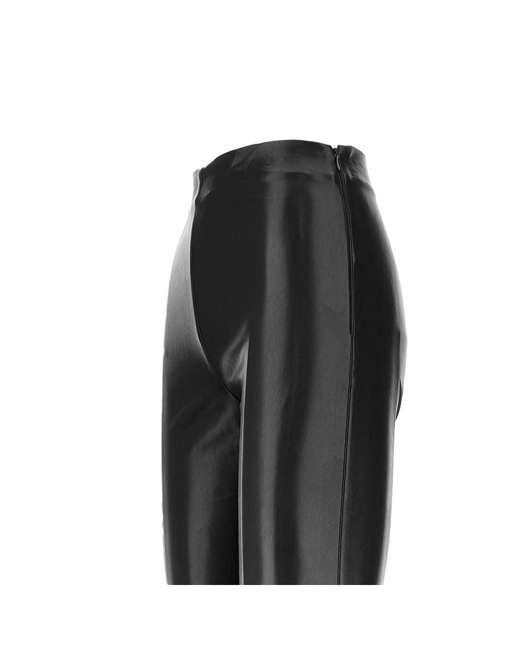 ANDAMANE Black New Holla Vegan Leather Leggings