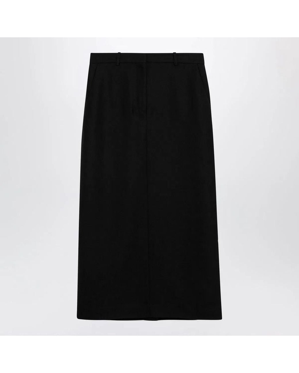 Totême Black Maxi Skirt