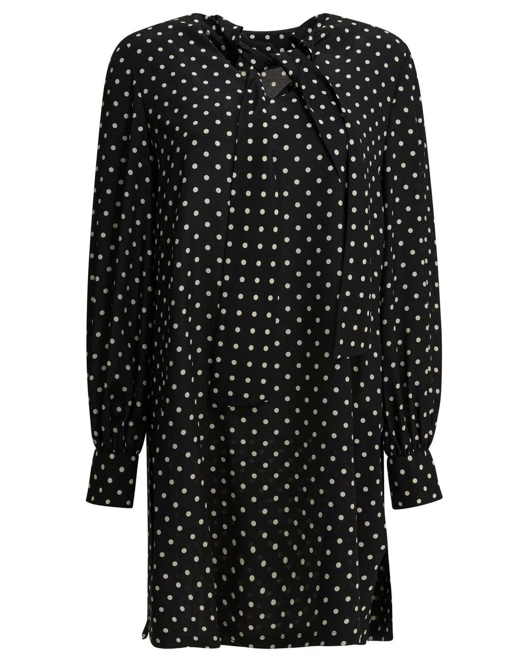 Valentino Black Short Flared Dress