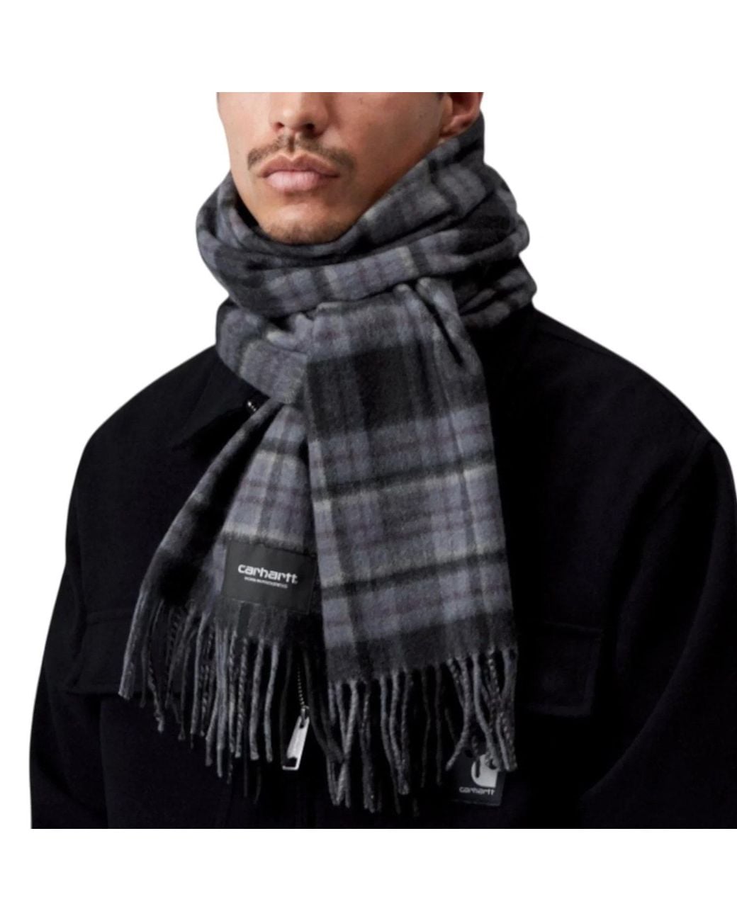 Carhartt Black Parson Scarf for men