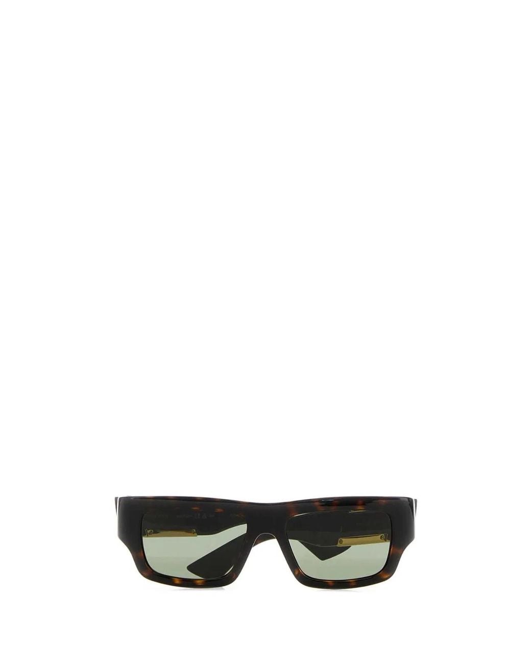 Bottega Veneta Black Acetate Dash Sunglasses