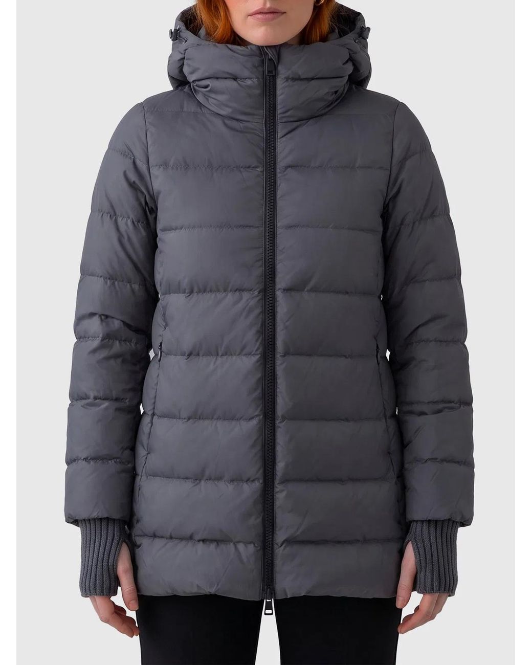Herno Gray 2-Layer Padded Jacket