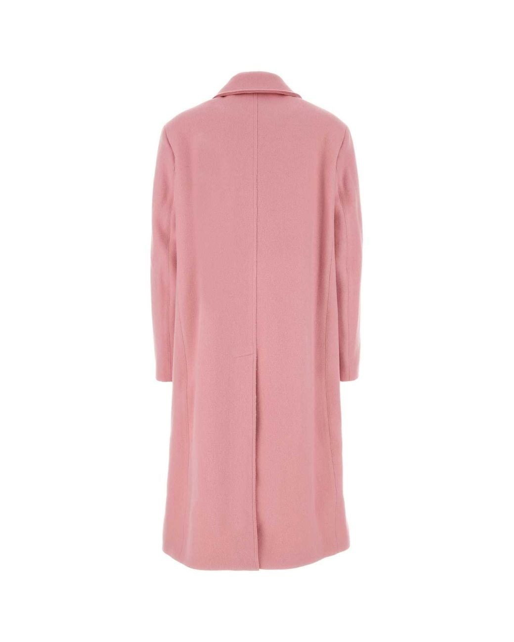 Jil Sander Pink Wool Coat