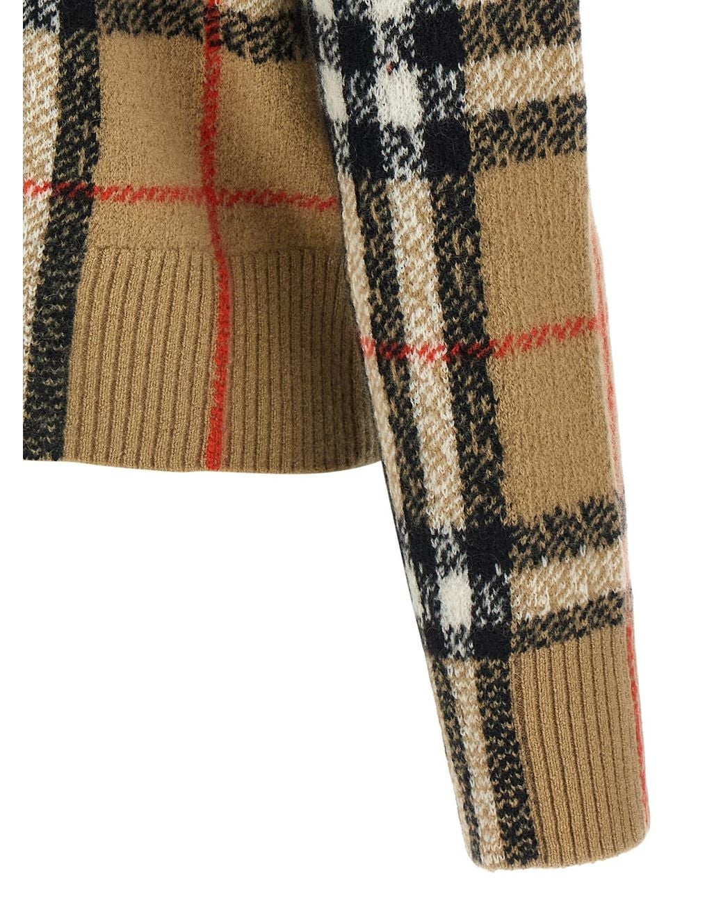 Burberry Natural 'Clara' Cardigan