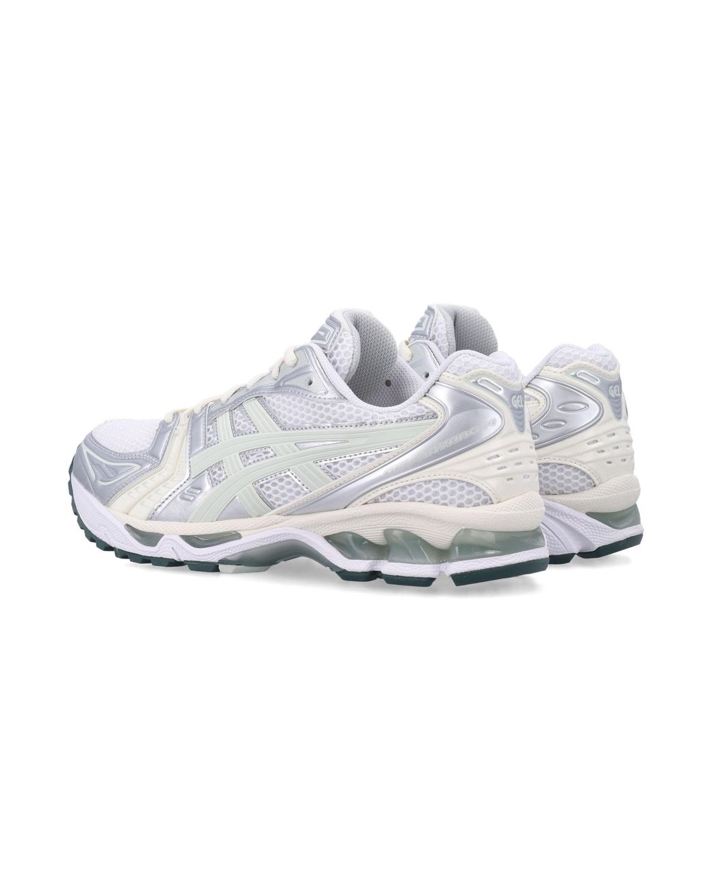 Asics White Gel-Kayano 14 Mesh Sneakers
