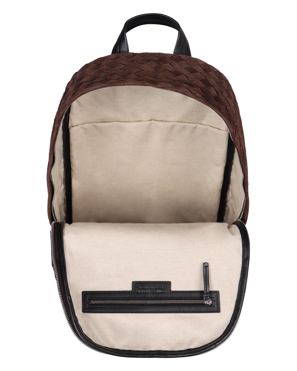 Bottega Veneta Brown Suede Backpack for men