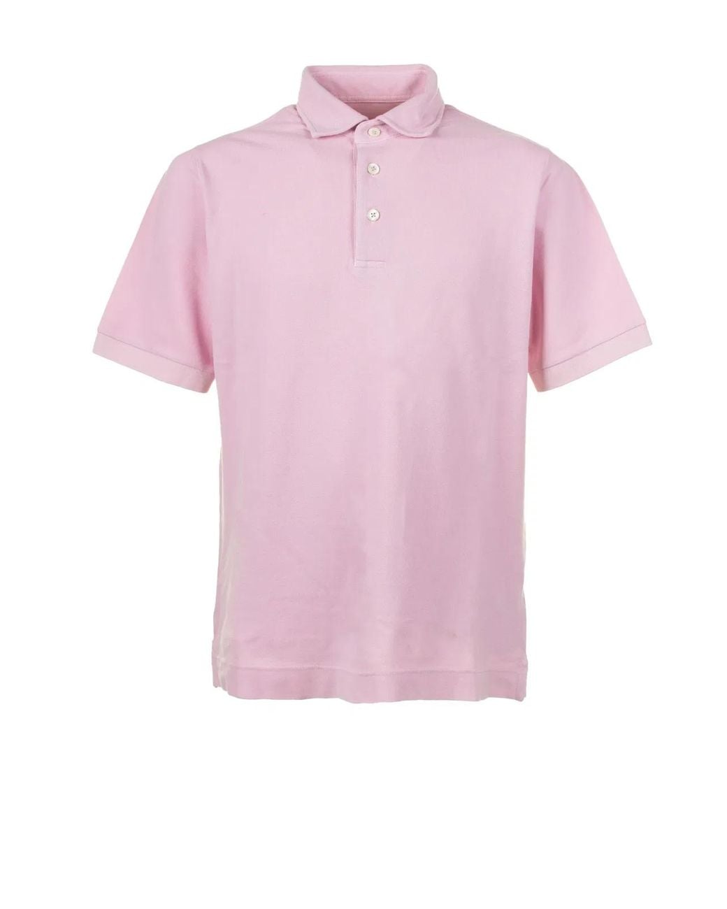 Circolo 1901 Pink Short-Sleeved Polo Shirt for men