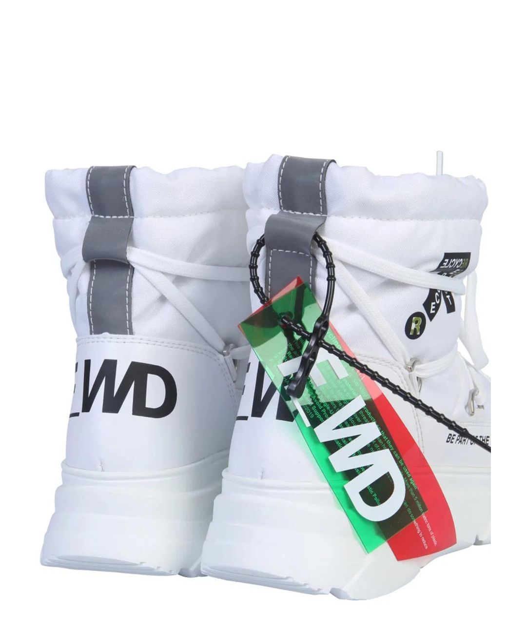 Forward White Nylon Boot