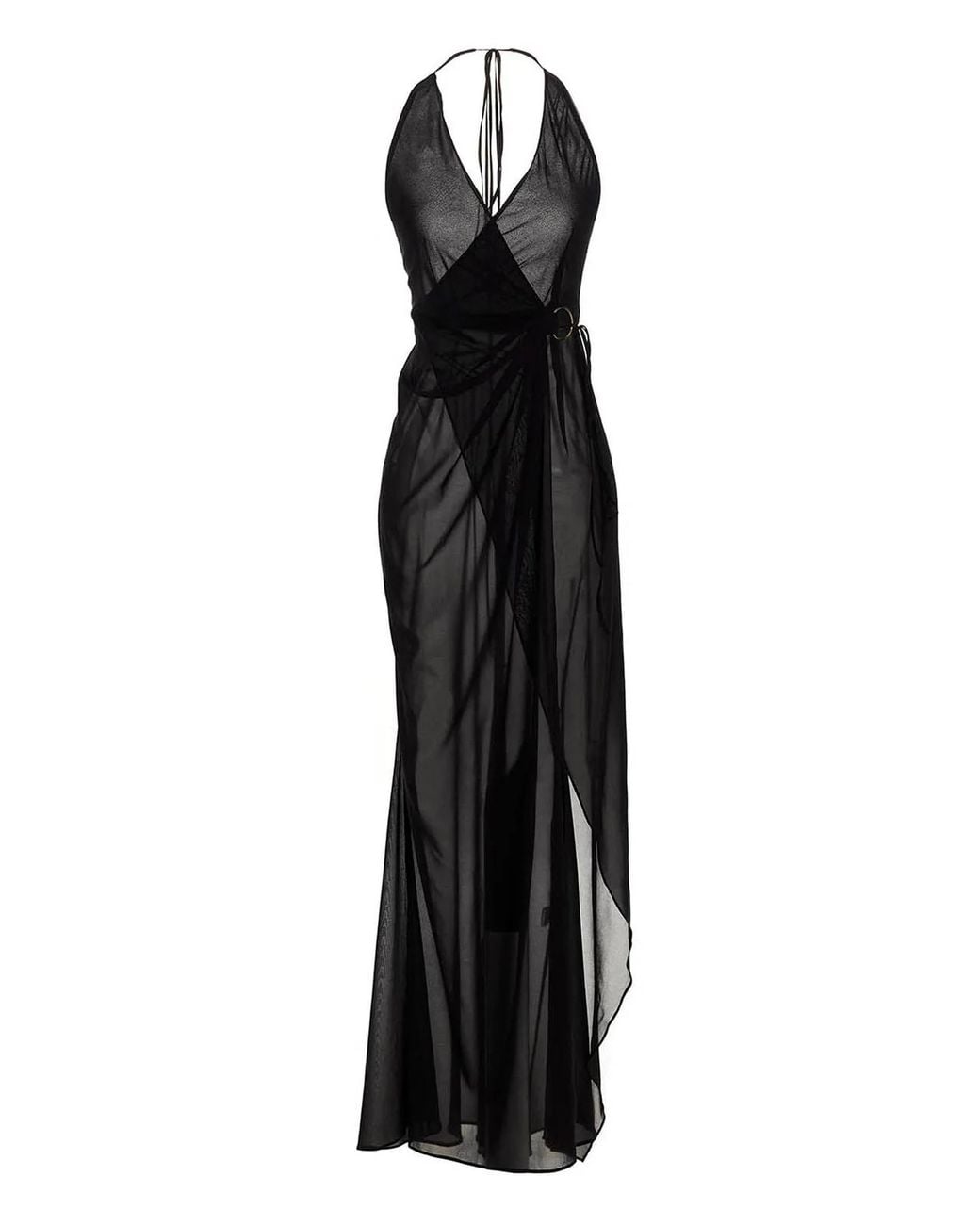 Louisa Ballou Black 'King Tide' Dress
