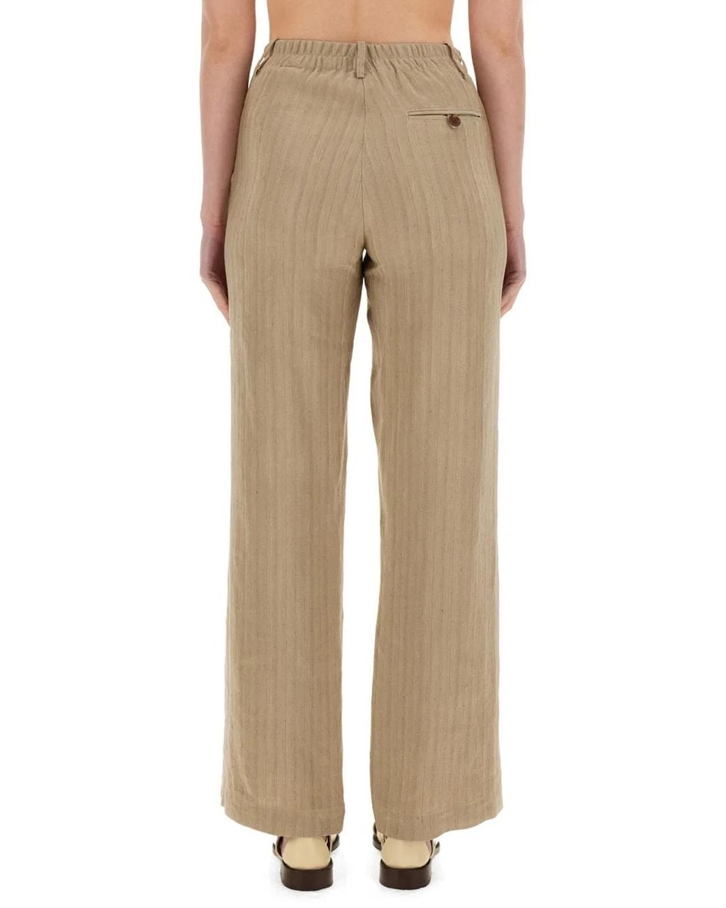 Alysi Natural Linen Pants