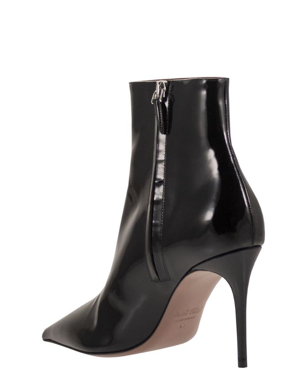Paris Texas Black Vera Ankle Boot 85