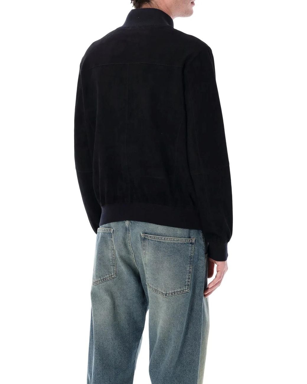 S.W.O.R.D Black 6.6.44 Suede Jacket for men