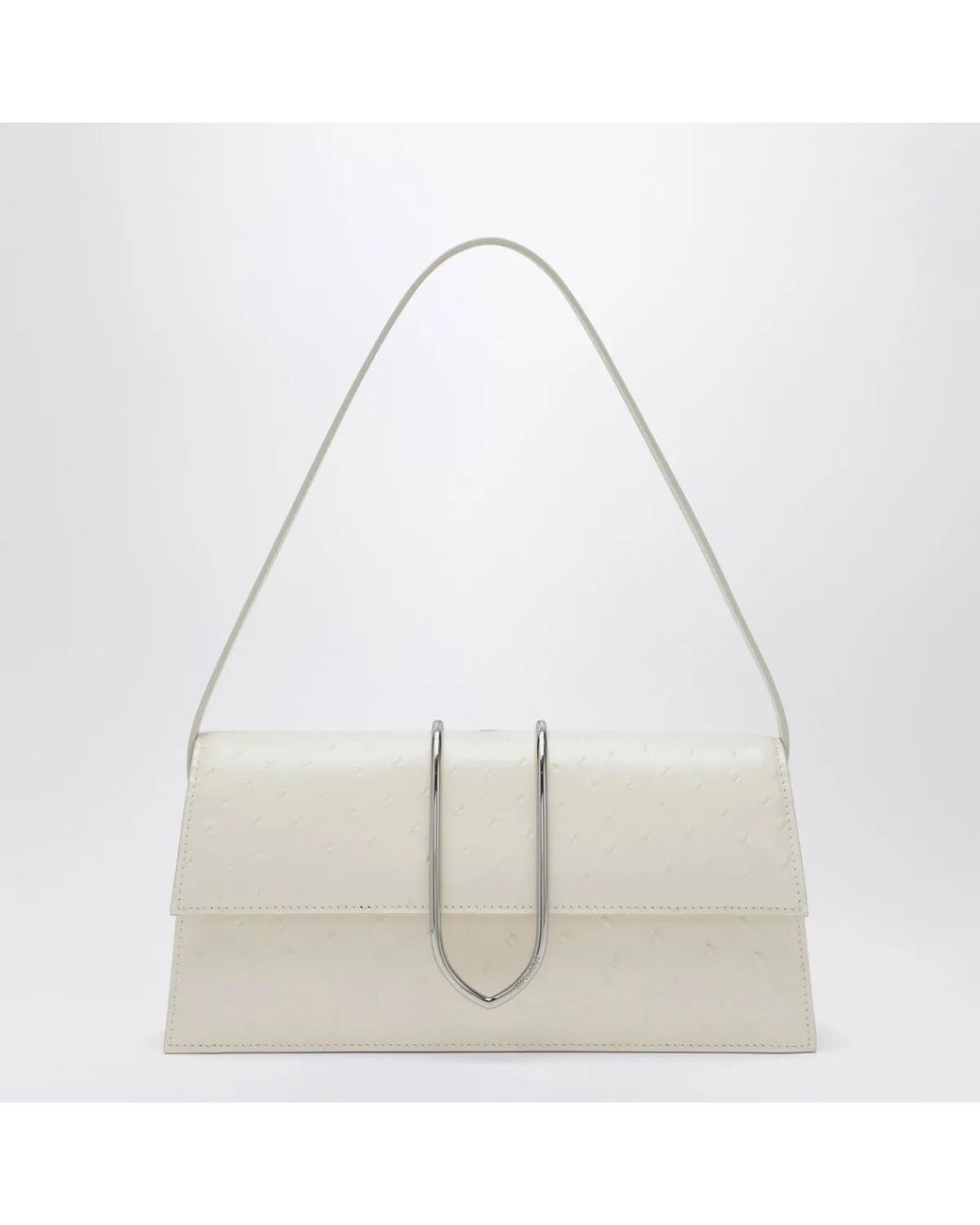 Jacquemus White Le Bambino Long Ivory Bag