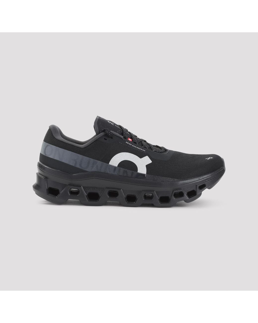 On Shoes Black "Cloudmonster 1" Low-Top Sneakers for men