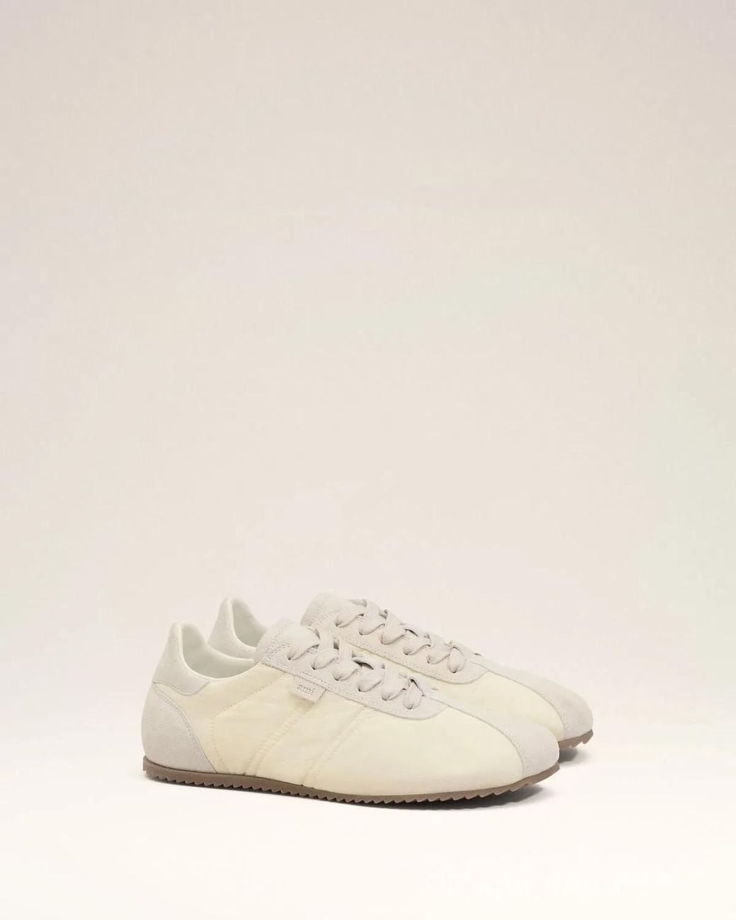 AMI Natural Nylon Soft Sneakers