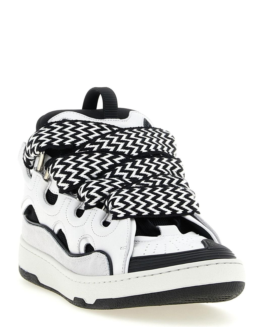 Lanvin White 'curb' Sneakers for men