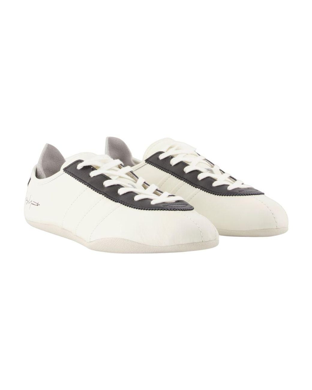 Y-3 White Minimalist Sneakers for men