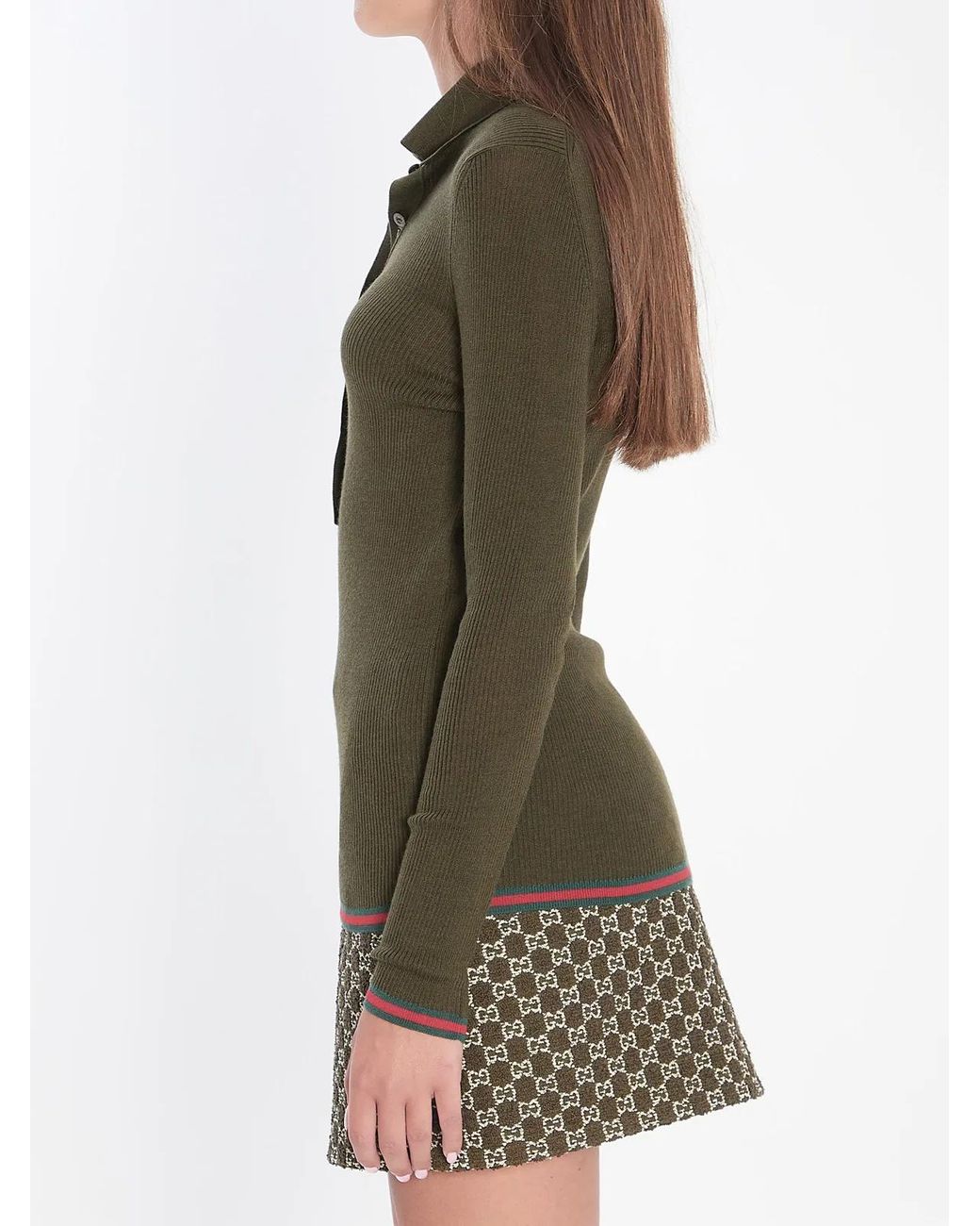 Gucci Green Polo