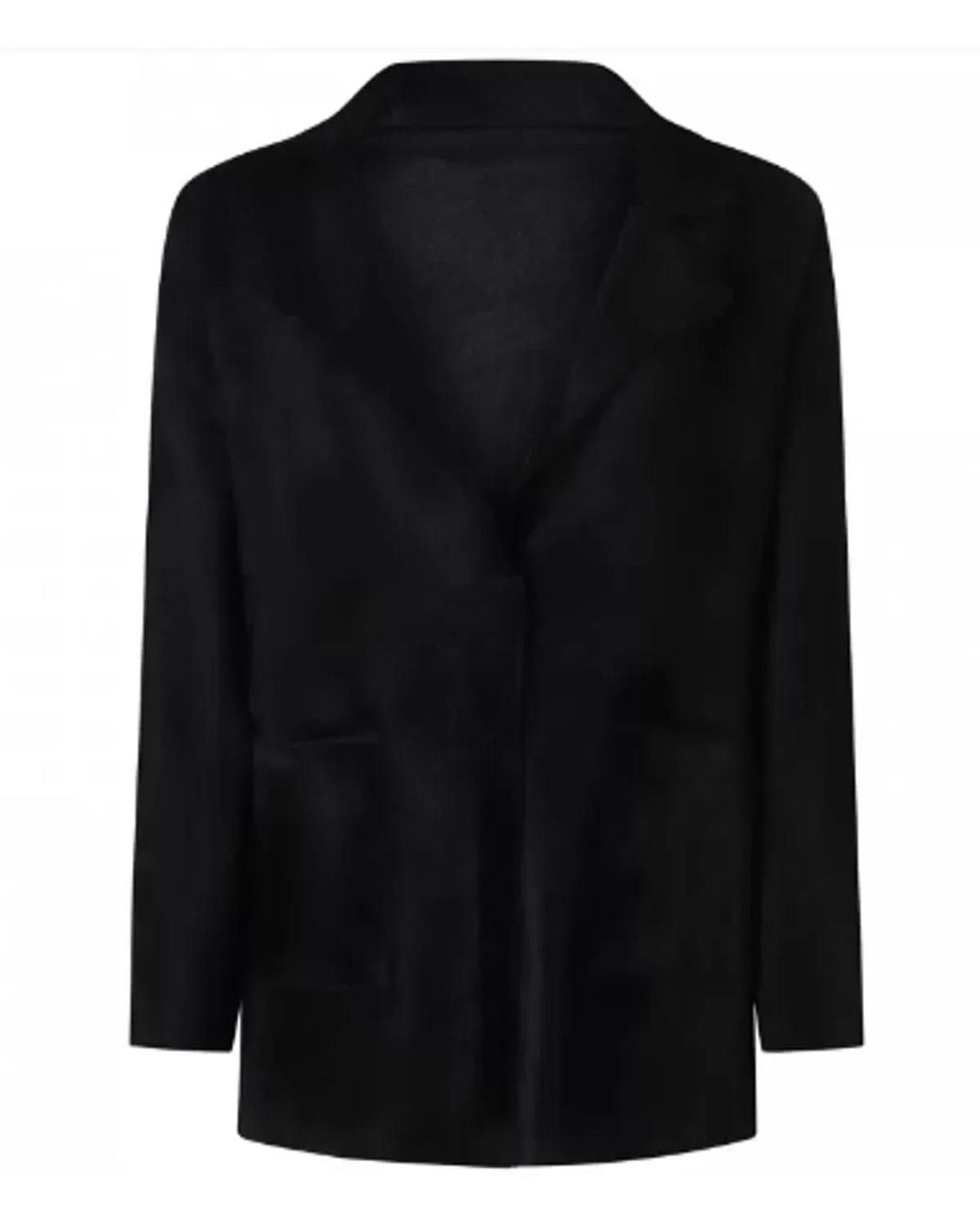 D.exterior Black Stylish And Versatile Jacket