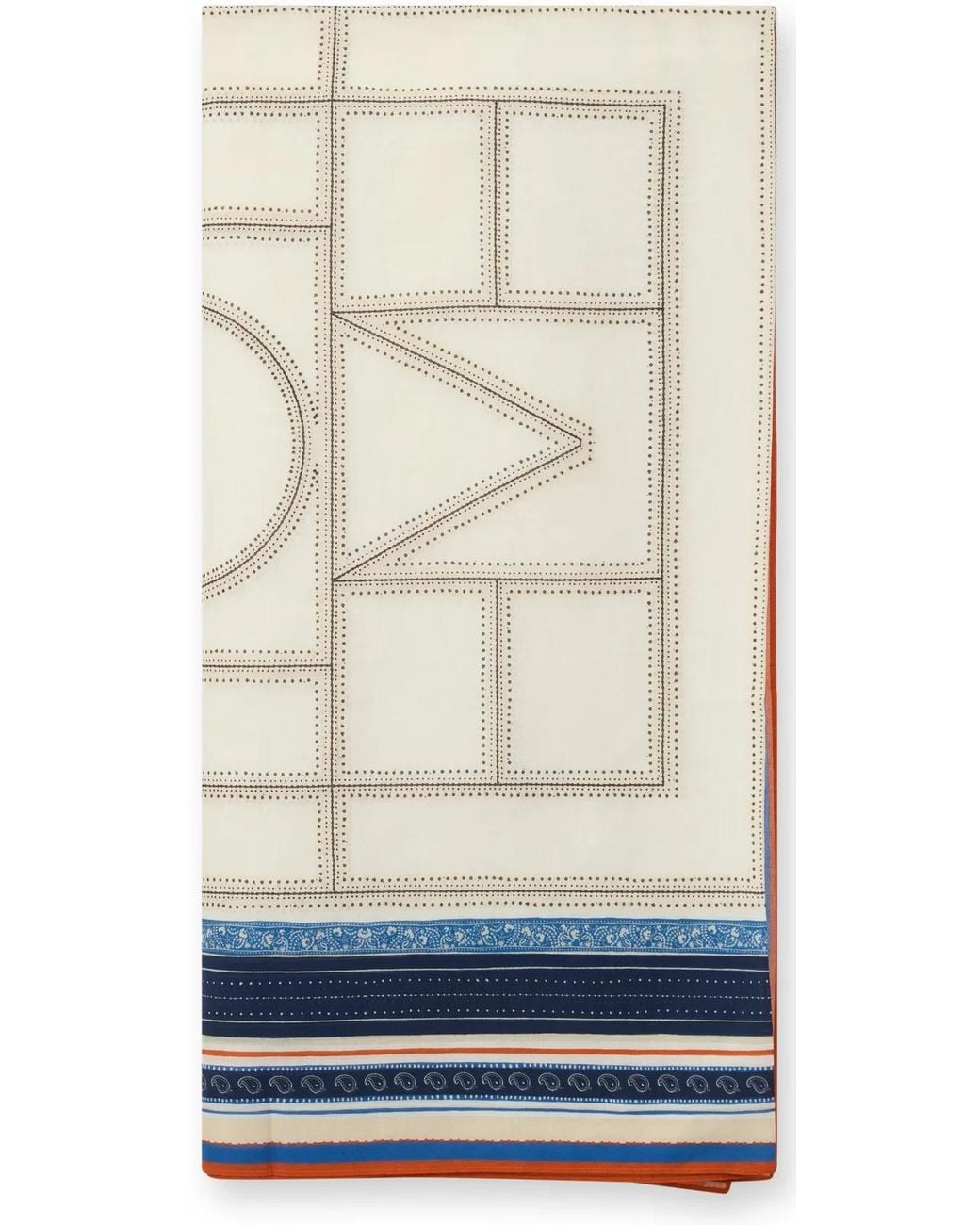 Totême  Blue Foulard Sarong
