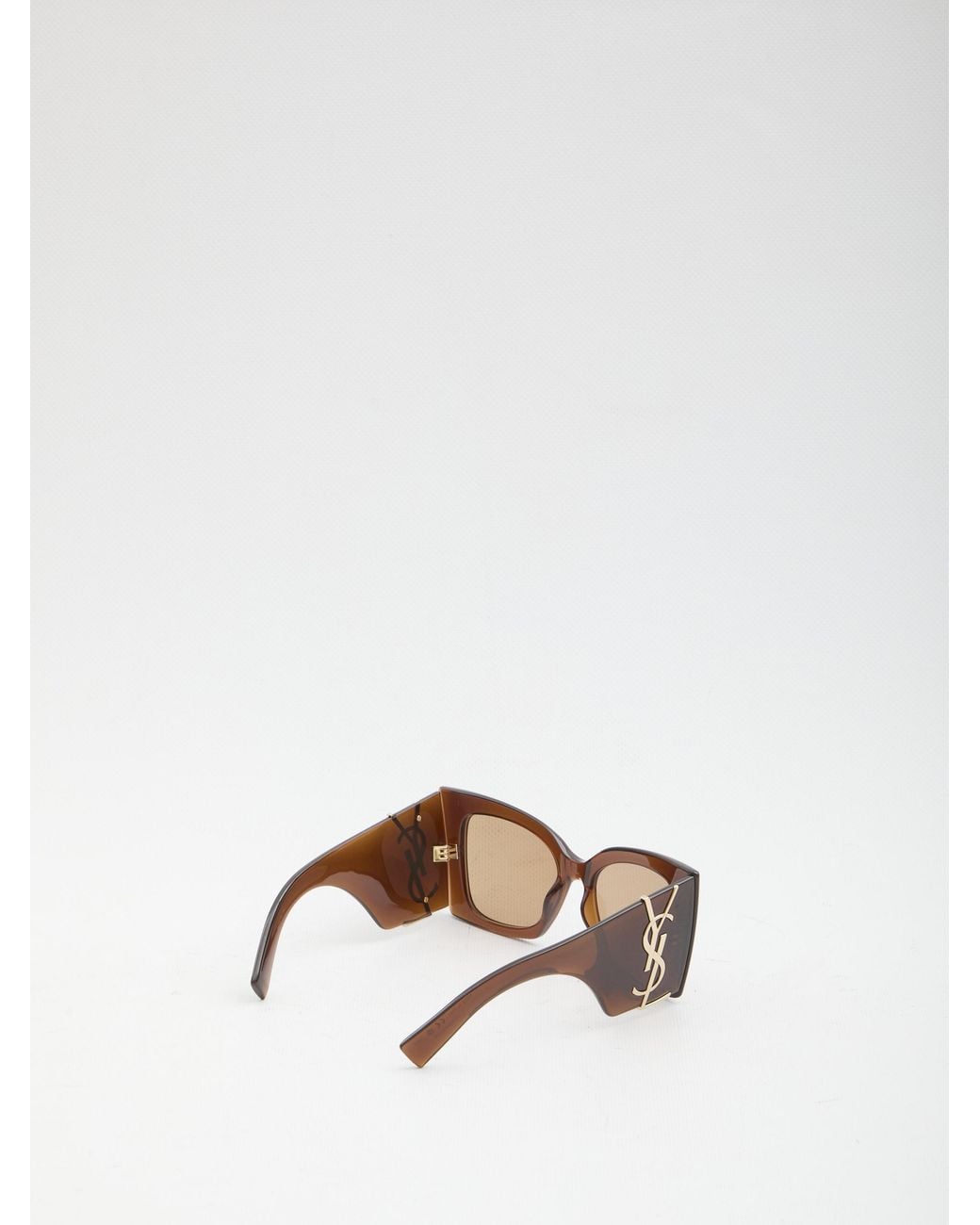 Saint Laurent White Acetate Sl M119 Sunglasses