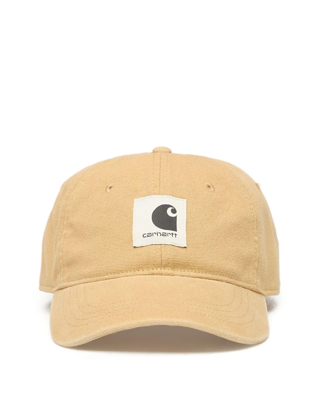 Carhartt Natural Logo-Patch Canvas Cap for men
